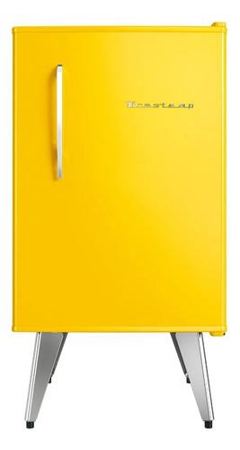 Frigobar Retrô Com Freezer 76 Litros Brastemp Amarelo