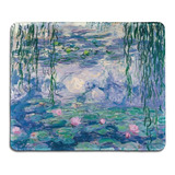 Mouse Pad Goma Natural Bordes Cosidos 9.5 X 7.9  Monet