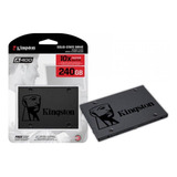 Ssd Kingston 240gb A400 2.5 Pol Sata3 6gbs Sa400s37/240g