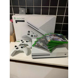 Microsoft Xbox One S 500gb C/defeito 2 Controles 6 Jogos