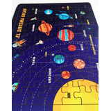 Puzzle Educativo Sistema Solar De 80 O 130 Piezas