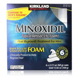 Espuma De Minoxidil Firma De Kirkland Para Hombres, 12.66 Oz