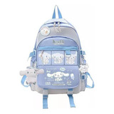 Mochila Escolar Grande Anime Sanrio Cinnamoroll Mochilas