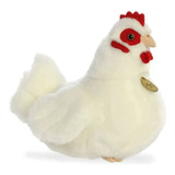 Peluche Aurora, Línea Miyoni, Gallina Blanco