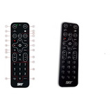 Controle Remoto Sky Ul1 Hdtv Zapper Slim Novo Hd Slim C/ Nf