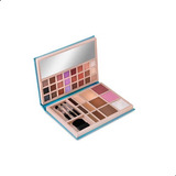 Kit Maquillaje Espejo Y Brochas Completo Dapop