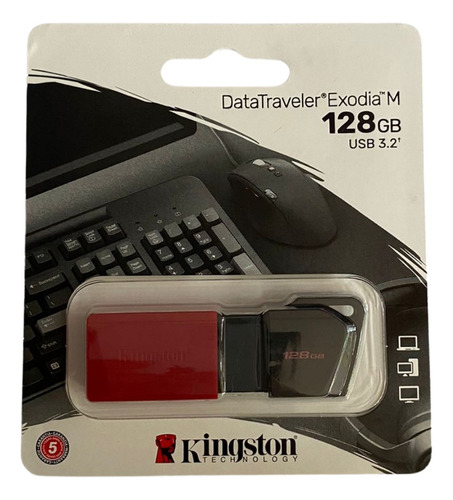 Pendrive Kingston Datatraveler Exodia Dtxm/128gb