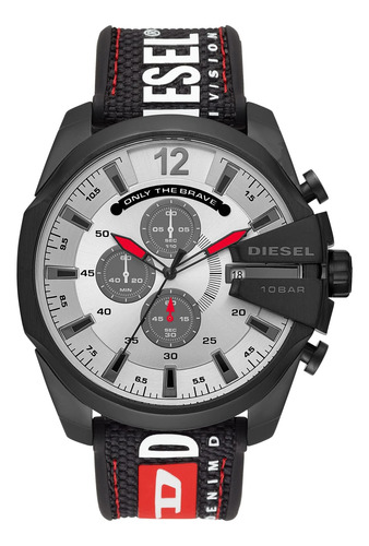 Reloj Para Hombre Diesel Mega Chief/blanco