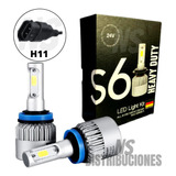 Kit Cree Led  S6 24v H11 H7 H4 H1   Camiones Micros 