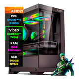 Pc Gamer Computador Amd Ryzen 5 8500g 16gb Ddr5 500gb Nvme