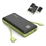 Carregador Portátil Powerbank 20.000 Mah Turbo Universal 