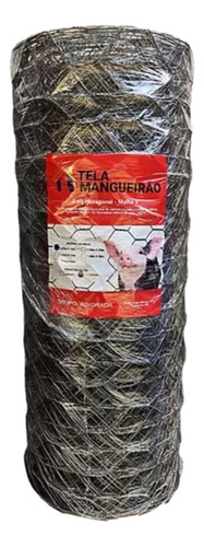 Tela Mangueirão Porco 0,80 X 50 M Fio 18 -  Frete Gratis