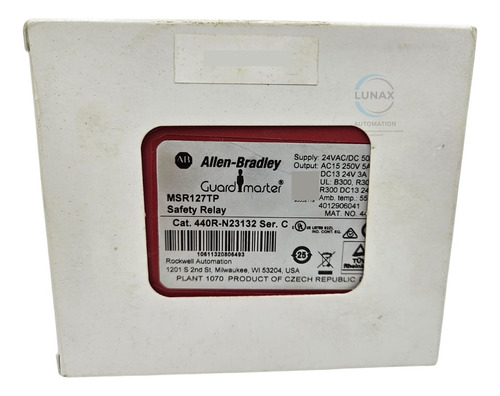 Allen Bradley 440r-n23132 Relay De Seguridad  (original)  