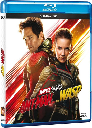 Ant-man And The Wasp Marvel Pelicula Blu-ray 3d