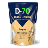 Jabon Liquido Antibacterial Avena 900ml D-70 Hipoalargenico