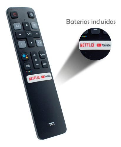 Control Remoto Smart Tv Tcl Rc802v Android Con Voz Original