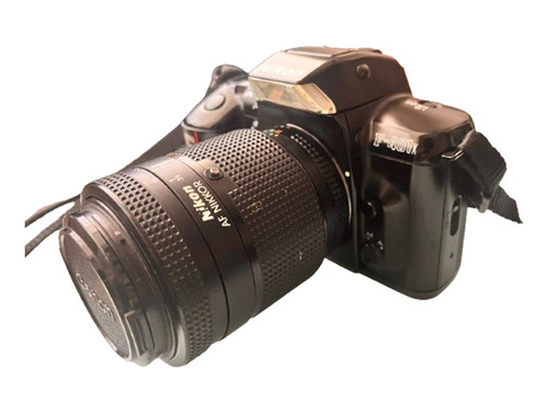 Camara Rollo Nikon F-401x + Lente Af Nikkor 35-105mm + Bolso