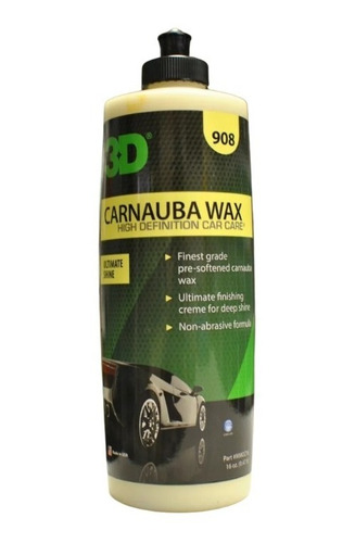 3d Carnauba Wax Cera De Carnauba Líquida 500cc