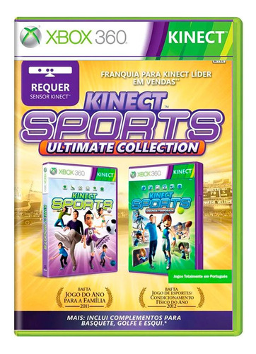 Jogo Seminovo Kinect Sports Ultimate Collection Xbox 360