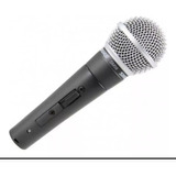 Sm58-lc Micrófono Shure Dinamico Vocal Unidireccional Negro 