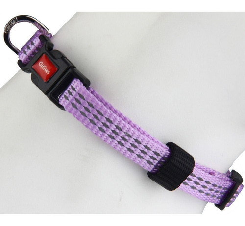 Gigwi - Collar Color Morado Talla S Perro