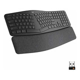 Teclado Ergonomico Inalambrico Logitech Ergo K860 Con Reposa