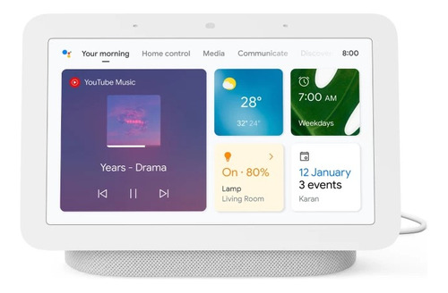 Asistente Virtual Google Assistant 2da Generation Blanco