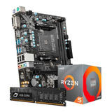 Kit Upgrade Amd Ryzen 5 4600g + A320m Gigabyte + 8gb Ddr 4 