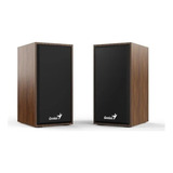 Parlantes Genius Subwoofer Para Pc Usb 3.5mm 6w Madera