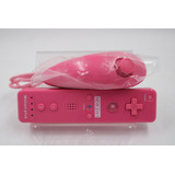 Acessório Wii - Nintendo Wii Remote + Nunchuck Rosa (1)