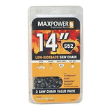 Maxpower Cadenas De Repuesto Para 14 Artesano Echo Homelite 