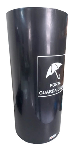 Cesto Porta Guarda-chuva P/ Entradas De Condomínios Preto