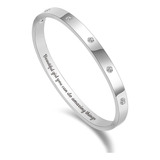 Conran Kremix Regalos Para Novia Brazalete De Plata Inspirad