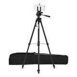 Trípode Weifeng 167cm Wt-3560 Dslr Dv Cámara Videocámara + Soporte Celular Trípode Profesional Portátil Liviano Aleación De Aluminio Fácil Transporte Altura Ajustable Cabezal Giratorio Resistente