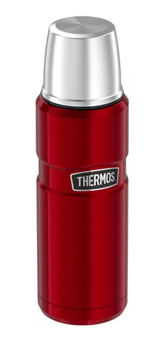 Termo Liquido  King Acero Inox 470 Ml Rojo - Thermos