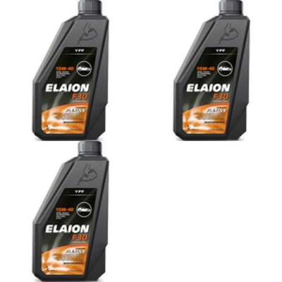 Kit C/3 Elaion 15w40 Sn Semi Sintético F30 1l