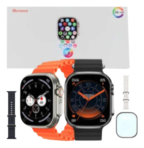 Smartwatch Series 10 Ultra W69+ Plus Nfc Amoled 2gb+2 Brinde