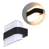 Aplique De Pared Para Interiores Y Exteriores 12w