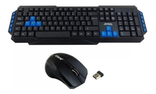 Combo Teclado Y Mouse Inalambrico Jedel Ref Ws880