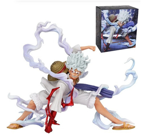 Figura One Piece Luffy Gear 5 Nika Edición Limitada Con Caja