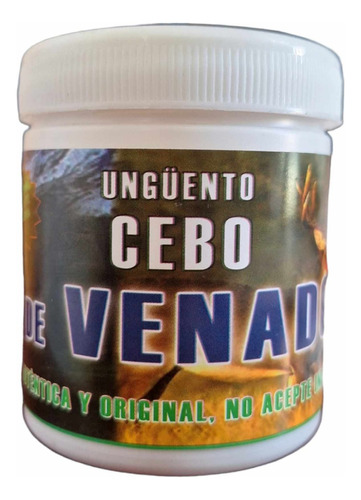 Pomada Cebo De Venado Con Aceite De Víbora 125 Gr  