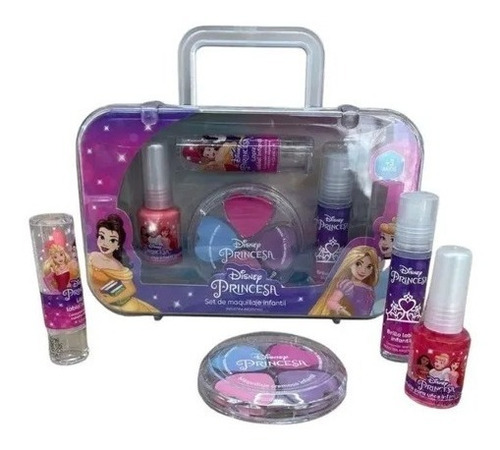 Valija Maquillaje Infantil Disney Princesas Original Regalo