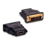 Adaptador Conector Dvi Digital Macho 24+5 Para Hdmi Fêmea