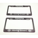 Par De Porta Placas Toyota Yaris Corolla Hilux Rav4 Avanza