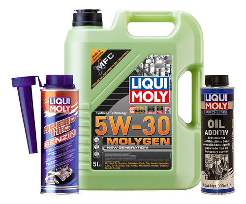 Paq Liqui Moly Molygen 5w30 Pro Line Oil Additiv Speed Tec