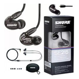 Shure Se215-k Auriculares In-ear Con Cable Desmontable