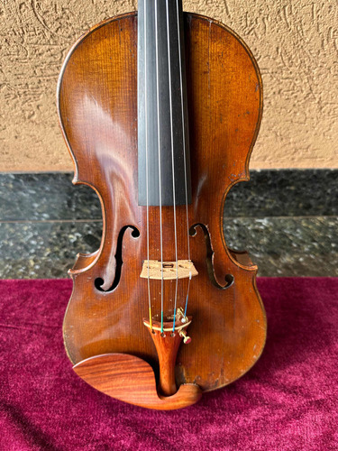 Violino Antigo Alemão Cópia Amati De 1900