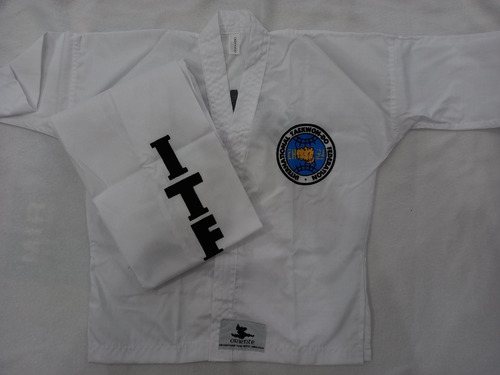 Dobok Taekwondo Oriente Itf Comun Talle 6 Al 10