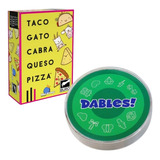 Dables + Taco Gato Cabra Queso Pizza Combo Juegos De Mesa