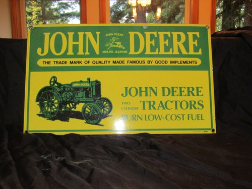 Cartel John Deere Enlozado Original_exkarg